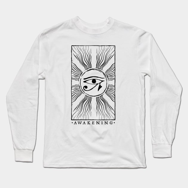 Eye of Horus Long Sleeve T-Shirt by OsFrontis